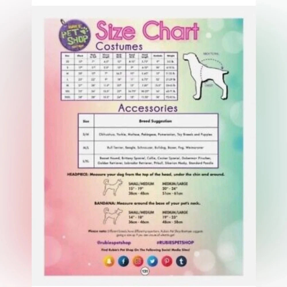 Rubie’s Pet Shop Boutique Purple Star print Dog Cat Pet Dress Tutu